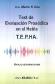 Test de Evaluacin Prosdica en el Habla T.E.P.H.A.