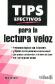 TIPS efectivos para la lectura veloz