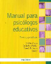 Manual para psiclogos educativos