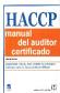 HACCP Manual del Auditor Certificado
