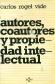 Autores, coautores y propiedad intelectual