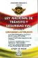 Ley Nacional de Trnsito y Seguridad Vial  Ley 5016/14