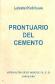Prontuario del cemento