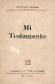 Mi testamento