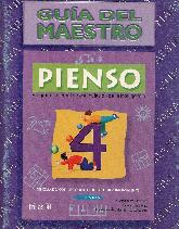 Pienso 4, Programa integral de estimulacion de la inteligencia, guia del maestro