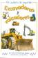 Mi cuaderno de pegatinas excavadoras y Volcadoras