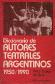 Diccionario de autores teatrales argentinos 1950/1990