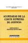 Acordadas de la Corte suprema de Justicia