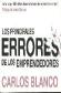 Los principales Errores de los Emprendedores