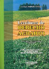 Lecciones de Derecho Agrario