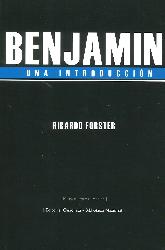 Benjamin Una Introducción