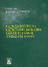 Ciencia Poltica y Ciencia del Derecho Constitucional