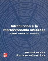 Introduccin a la macroeconoma avanzada: crecimiento econmico