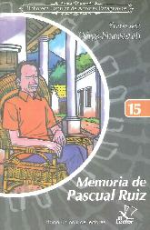 Memoria de Pascual Ruiz