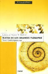 Curso de filosofia Tomista Textos de los grandes filosofos Edad Contemporanea