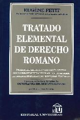 Tratado elemental de derecho romano