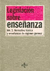 Legislacion sobre Enseanza - Tomo 1