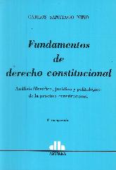 Fundamenteos de derecho constitucional