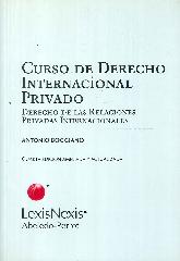 Curso de Derecho Internacional Privado
