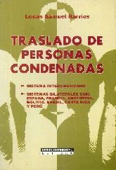 Traslado de Personas Condenadas