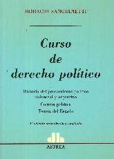 Curso de Derecho Poltico