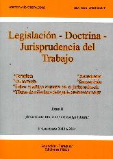 Legislacin Doctrina Jurisprudencia del Trabajo - 2 Tomos