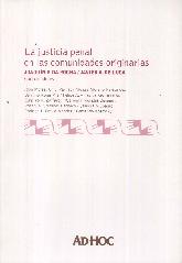 La Justicia Penal en las Comunidades Originarias