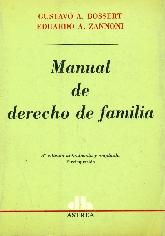 Manual de derecho de familia