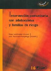 Intervencin comunitaria con adolescentes y familias en riesgo