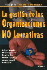 La Gestin de las Organizaciones NO Lucrativas