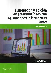 Elaboracin y edicin de presentaciones con aplicaciones informticas