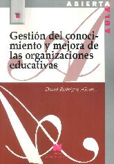 Gestin del Conocimiento y Mejora de las Organizaciones Educativas