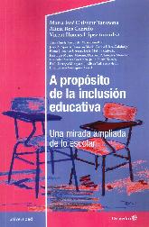 A Propósito de la Inclusión Educativa