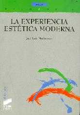 La experiencia estetica moderna