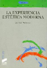 La experiencia estetica moderna