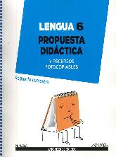 Lengua 6 Propuesta Didctica y recursos fotocopiables