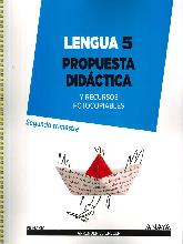 Lengua 5 Propuesta Didctica