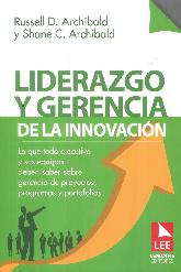 Liderazgo y Gerencia de la Innovacin