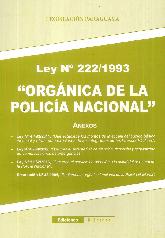 Orgnica de la Polica Nacional Ley N 222/1993
