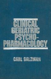 Clinical Geriatric Psycho-Pharmacology