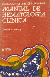 Manual de hematologia clinica