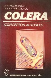 Colera Conceptos Actuales