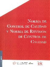 Norma de Control de Calidad y Norma de Recisin de Control de Calidad