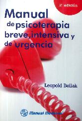 Manual de Psicoterapia Breve, Intensiva y de Urgencia
