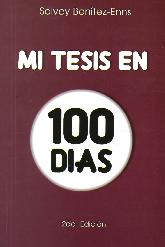 Mi Tesis en 100 Dias