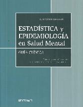 Estadstica y epidemiologa en Salud Mental