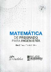 Matemtica de pregrado para ingeniera