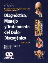 Diagnstico, manejo y tratamiento del dolor discognico - Volumen 3
