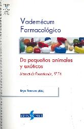 Vademcum Farmacolgico de Pequeos Animales y Exticos