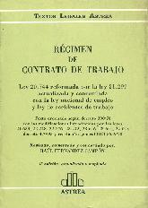 Regimen de contrato de trabajo